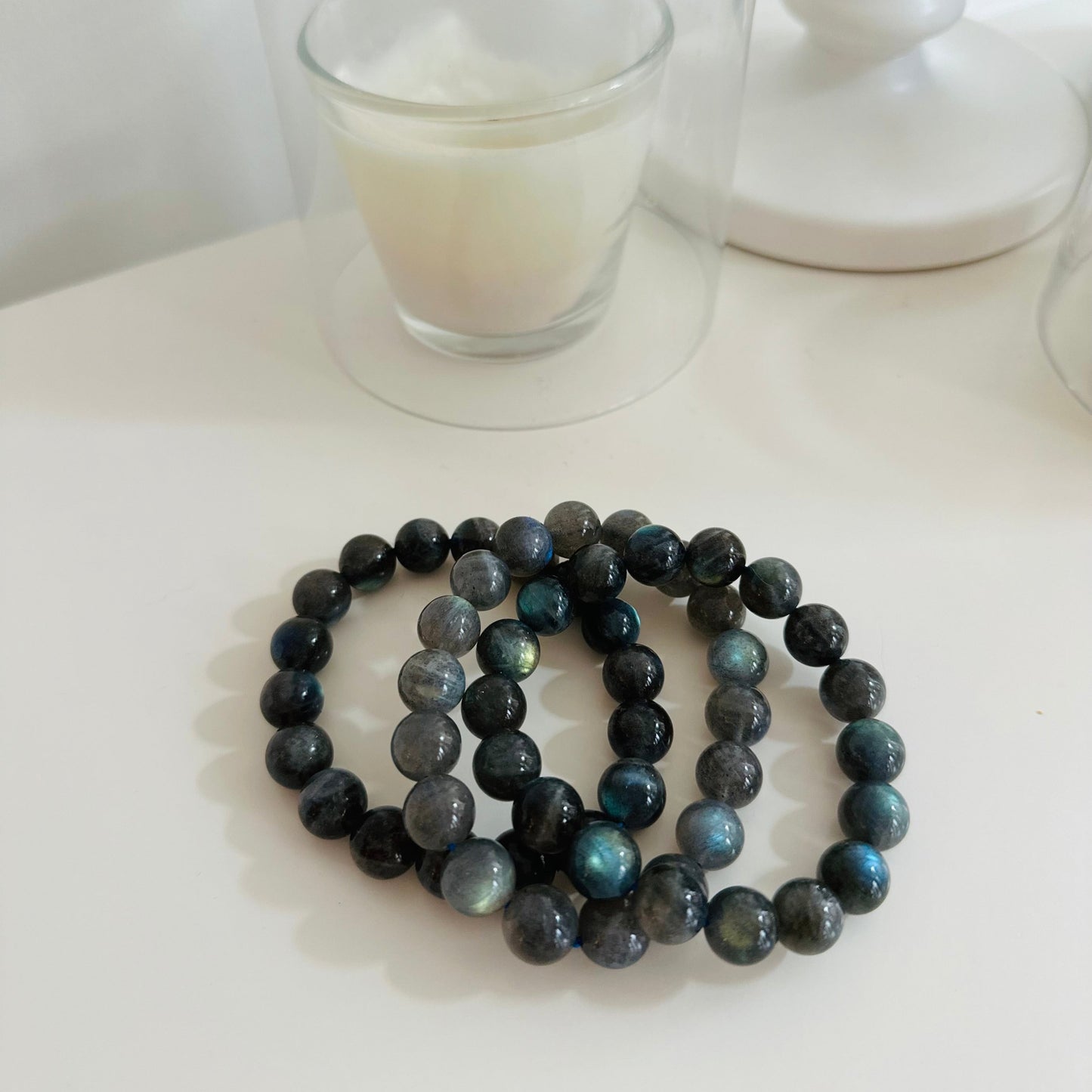 Bracelet Labradorite XL 12 mm