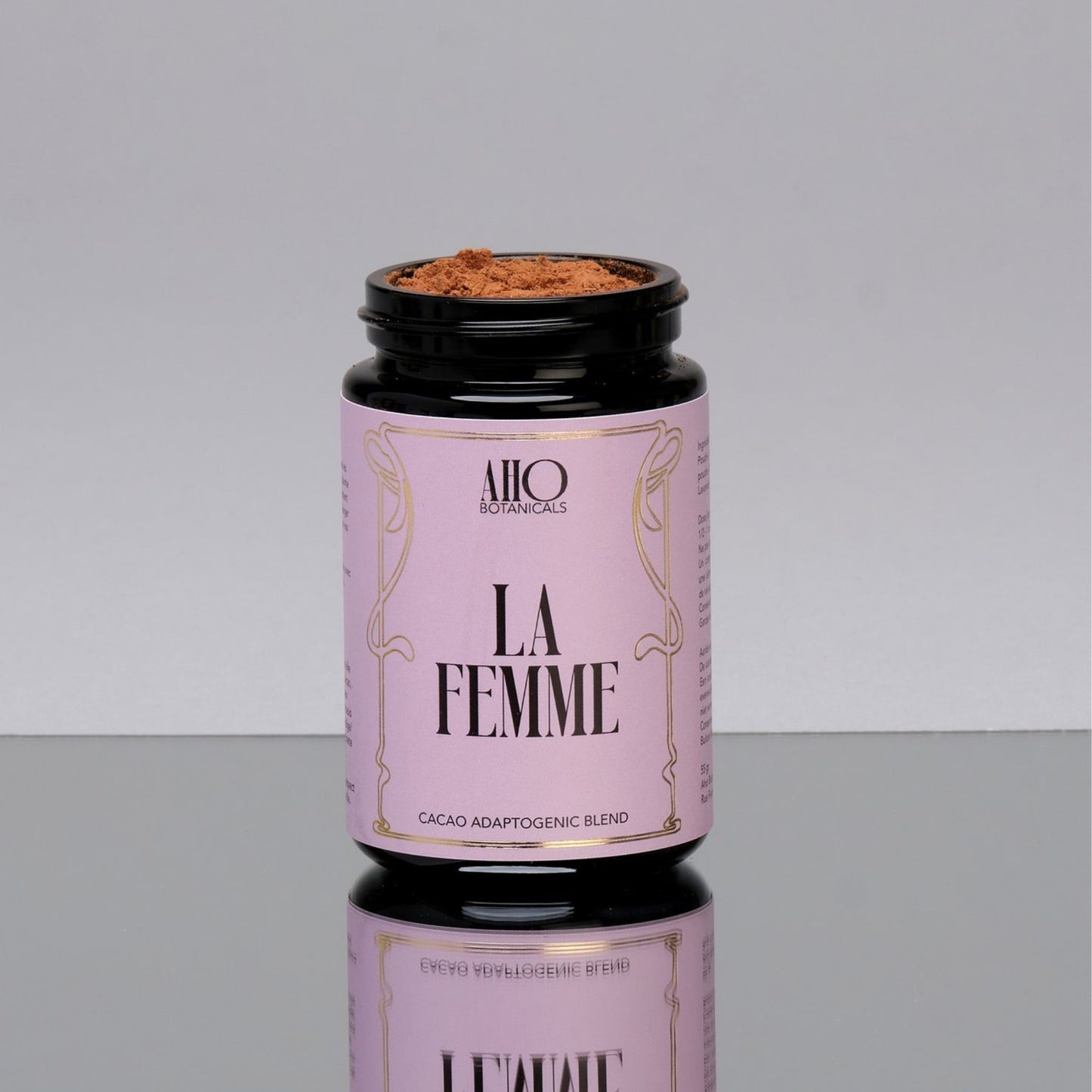 LA FEMME ✺ CACAO LAVANDE Mélange d'adaptogènes - AHO Botanics