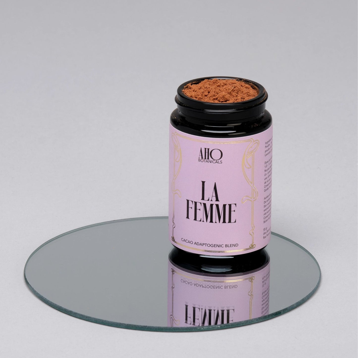 LA FEMME ✺ CACAO LAVANDE Mélange d'adaptogènes - AHO Botanics